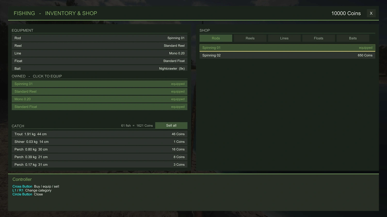 Easy Fishing Simulator