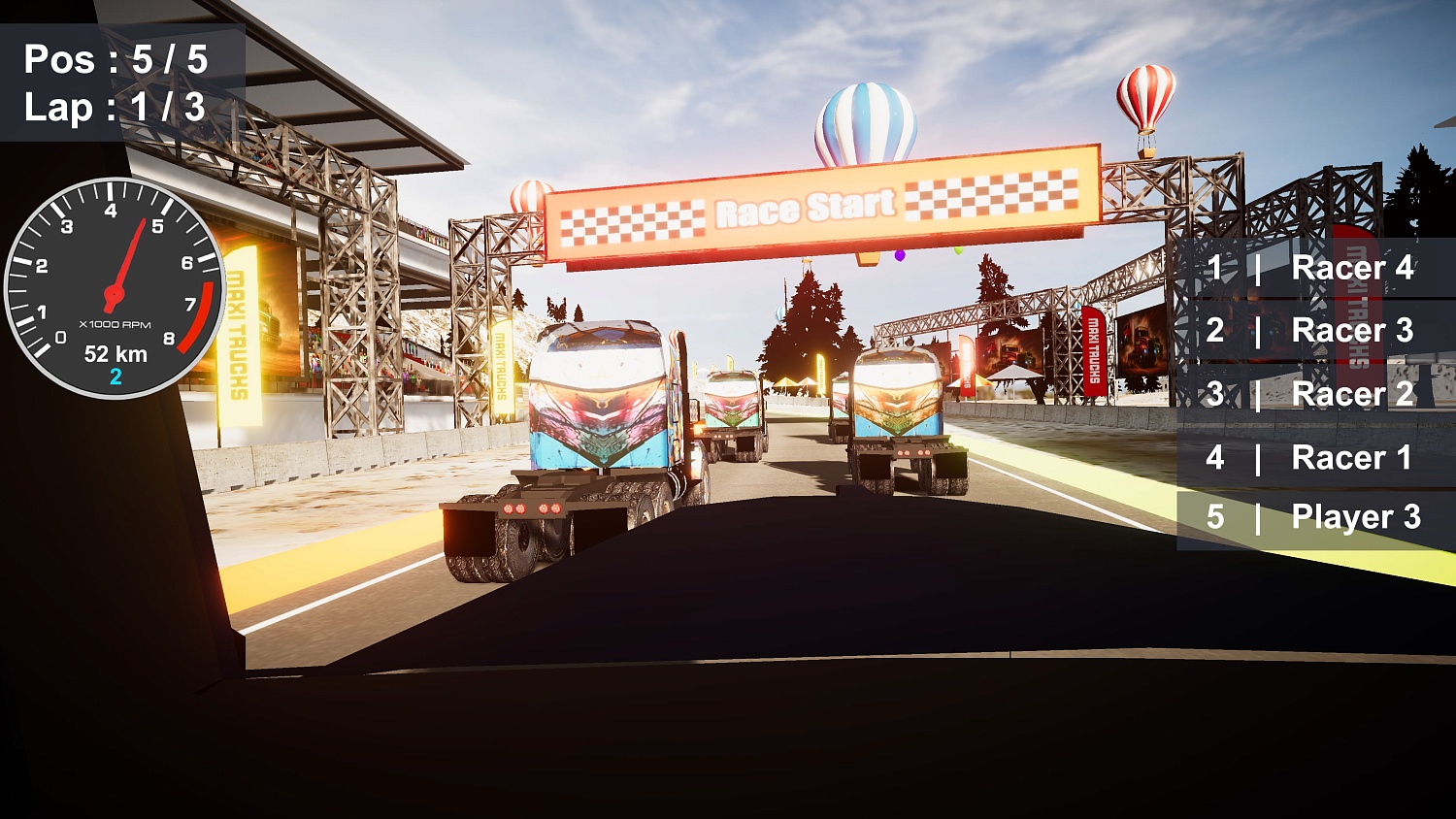 Maxi Trucks Racing