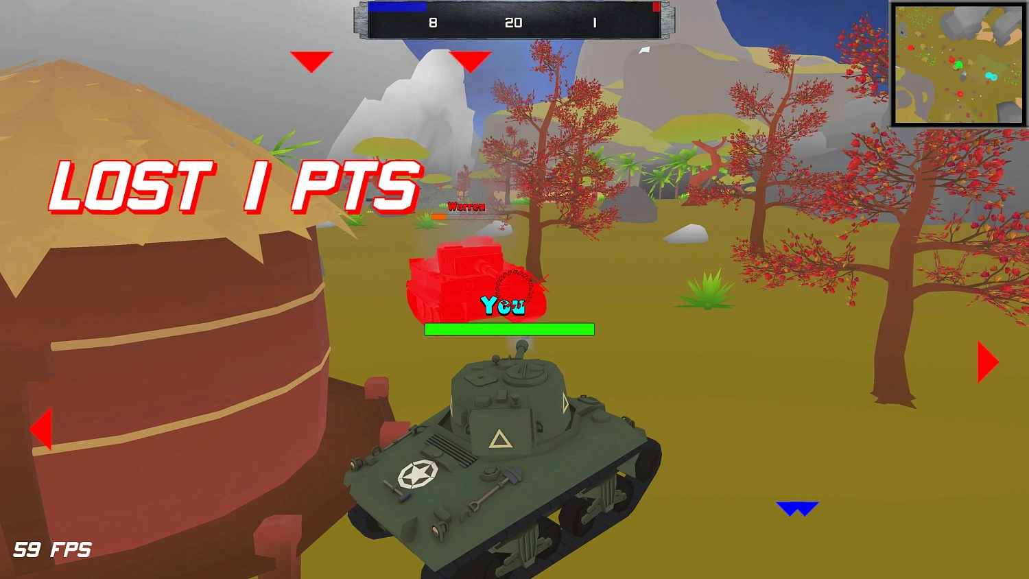 WWII Tank Battle Arena