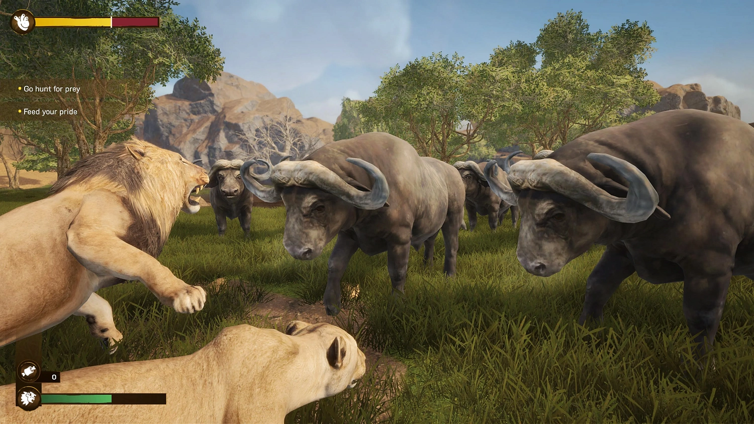 Lion Simulator RPG: Animal Battle Survival