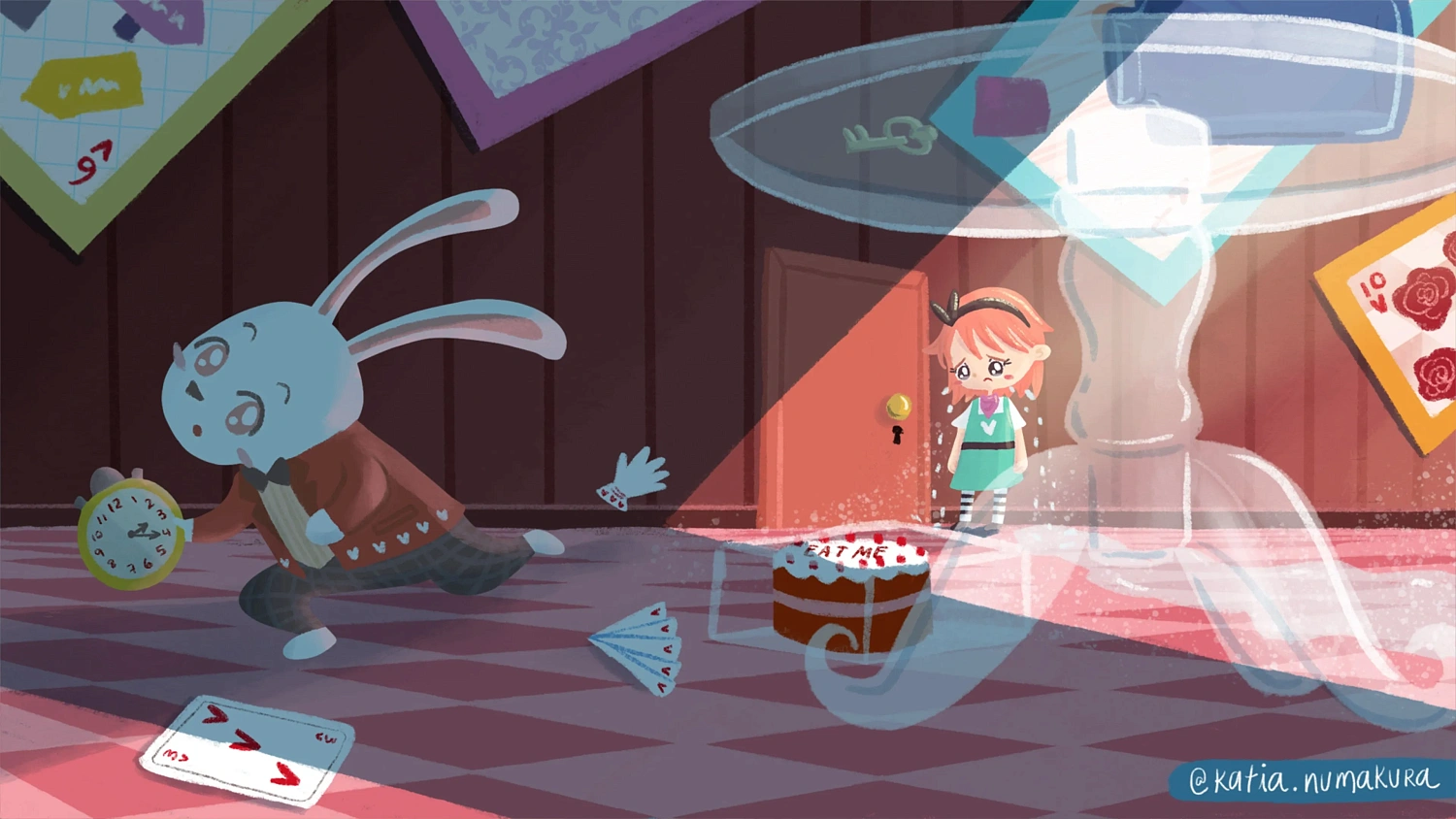 Alice in Wonderland - A jigsaw puzzle tale