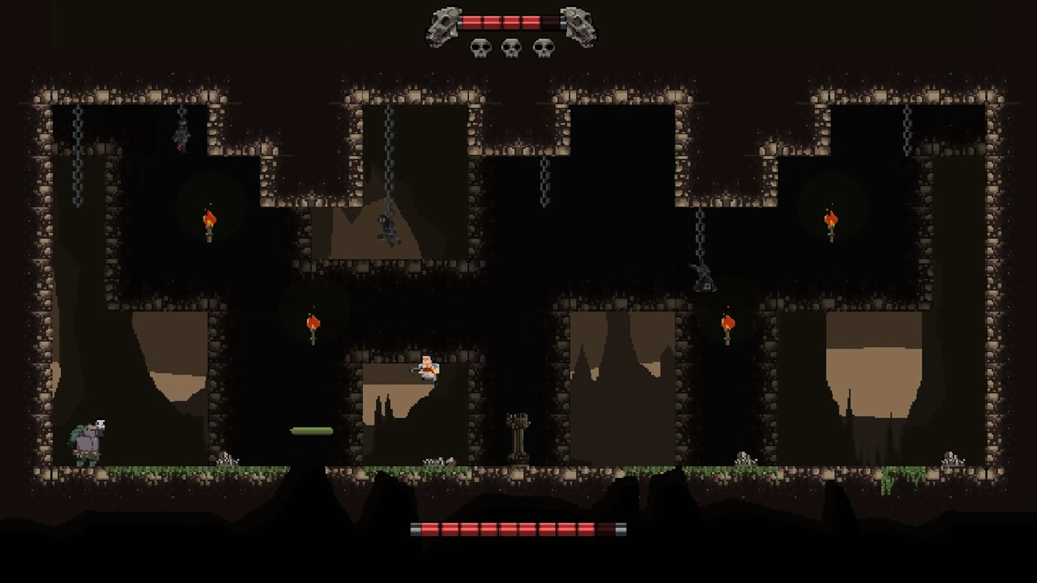 Dark burial