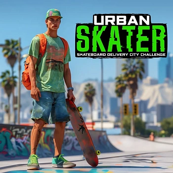 Urban Skater - Skateboard Delivery City Challenge