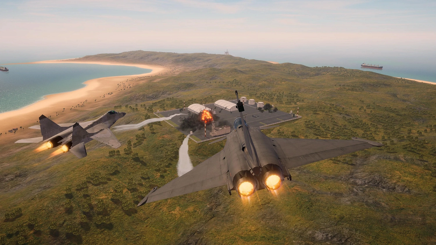 Airplane Flight Simulator : Combat Zone