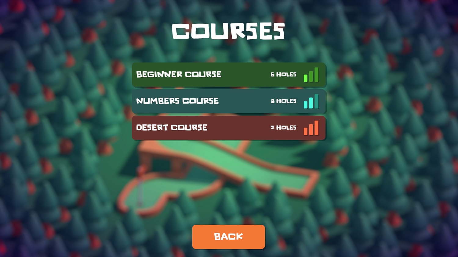 Golf: Minigolf