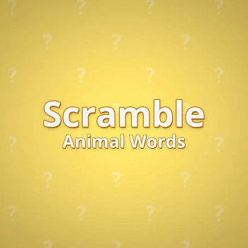 Scramble Animal Words