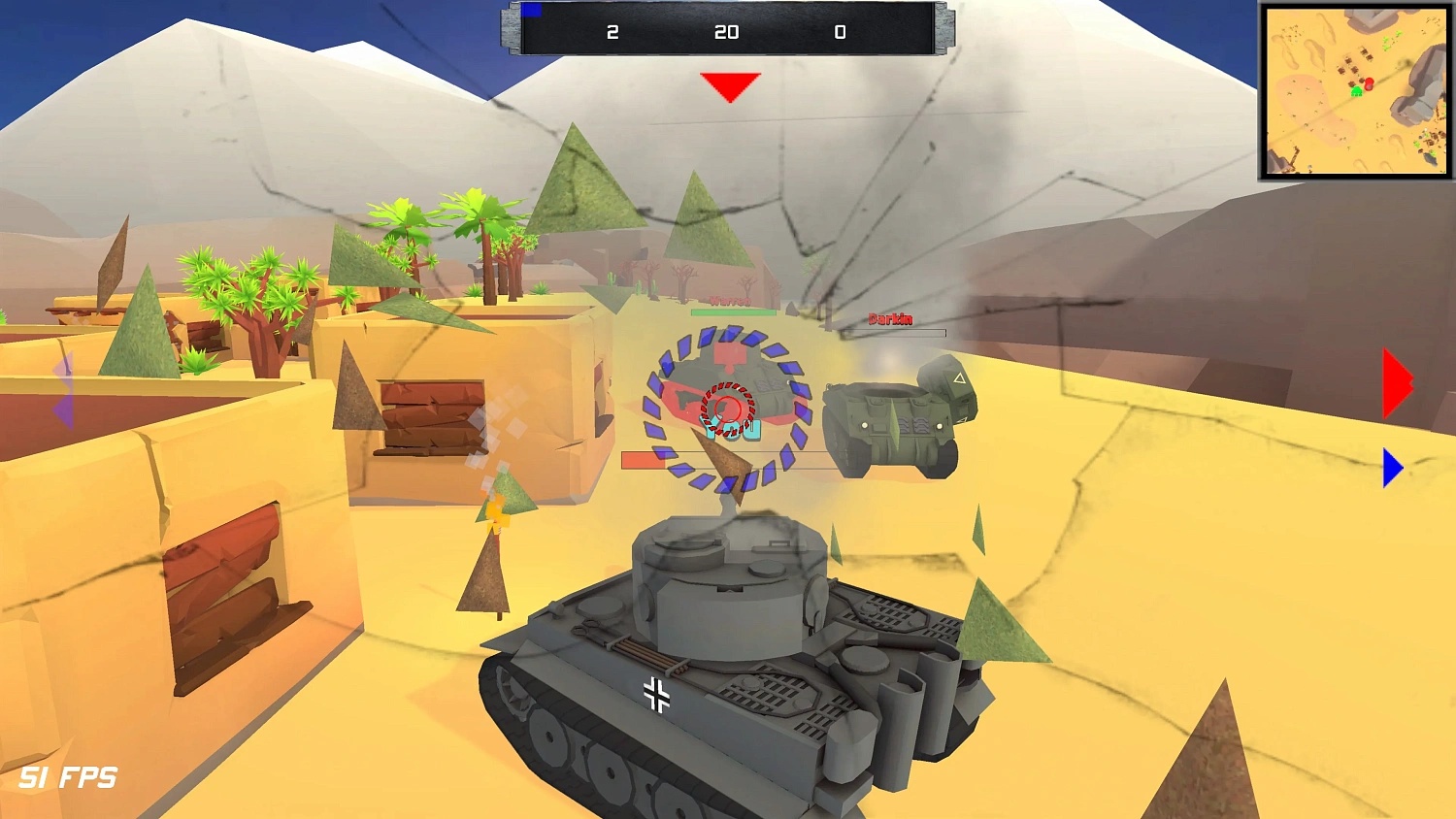 WWII Tank Battle Arena