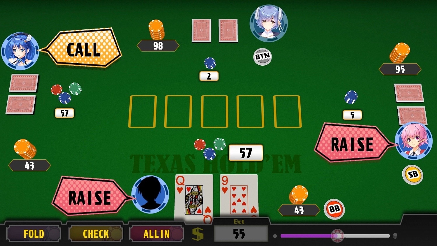 Poker Pretty Girls Battle: Fantasy World Edition