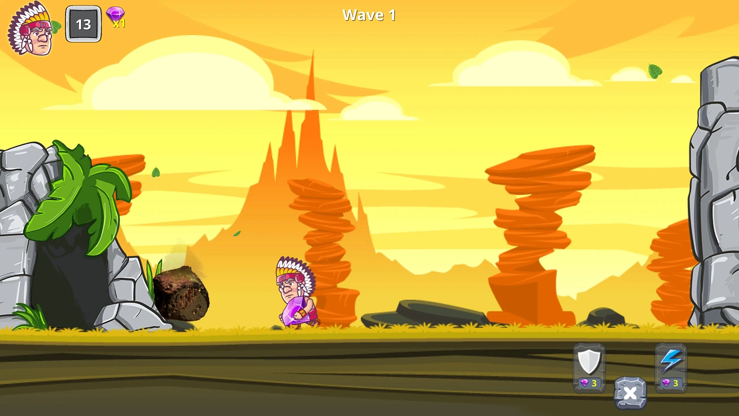 Stone Age Meteor Rush