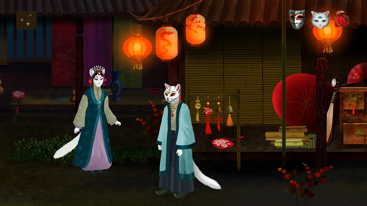 Cat and Ghostly Road