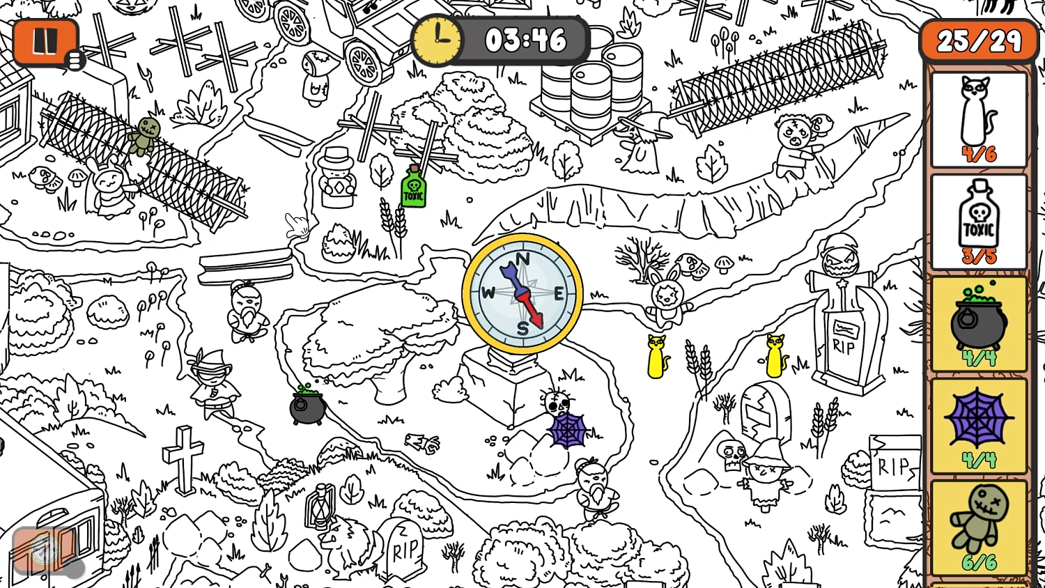 Doodle Hunt: Halloween Rush