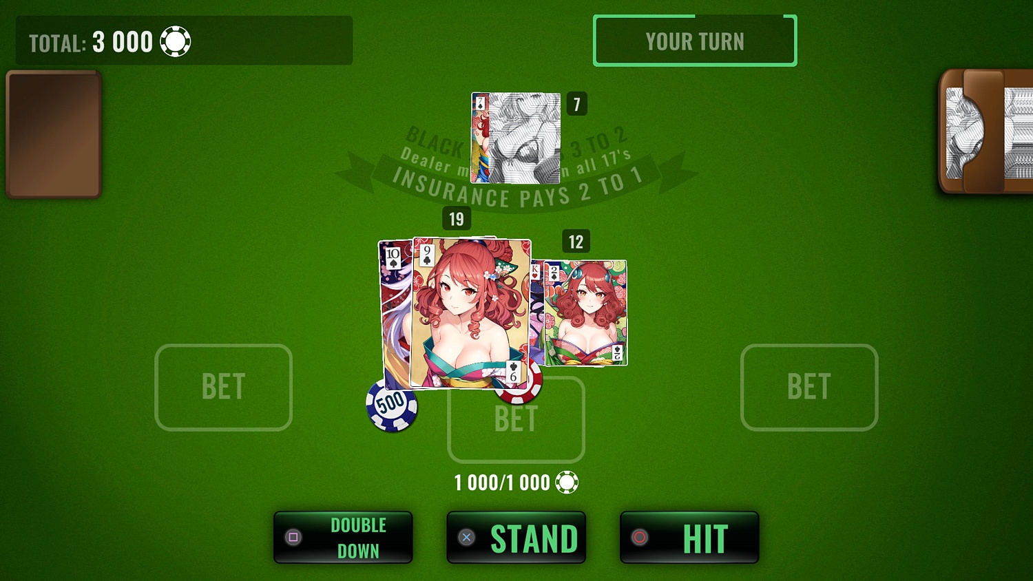 BlackJack Waifu Tour