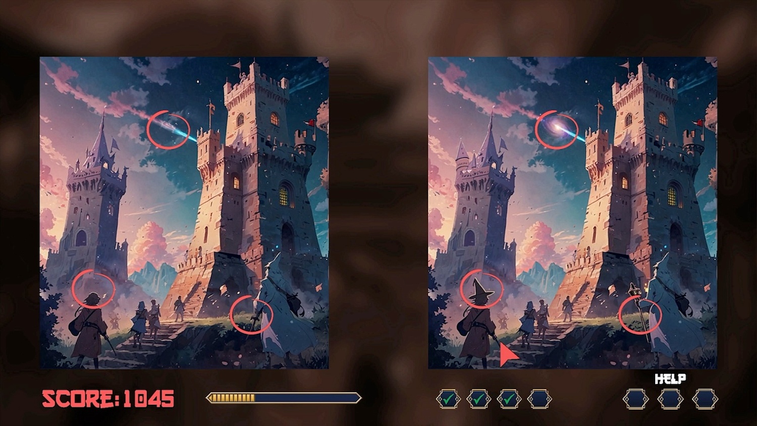 Spot The Difference Anime Edition