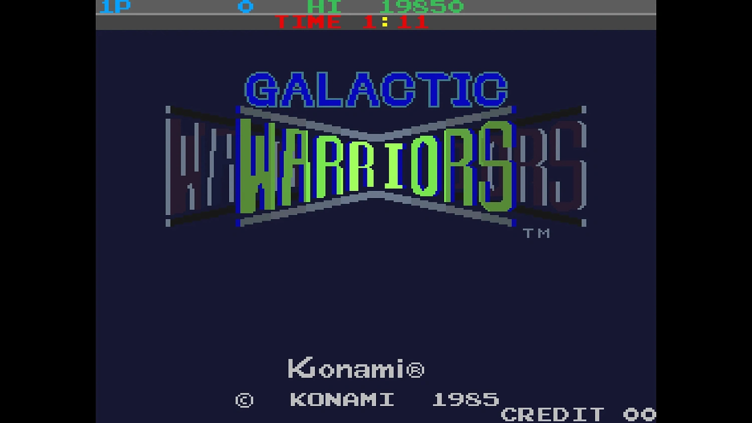 Arcade Archives GALACTIC WARRIORS