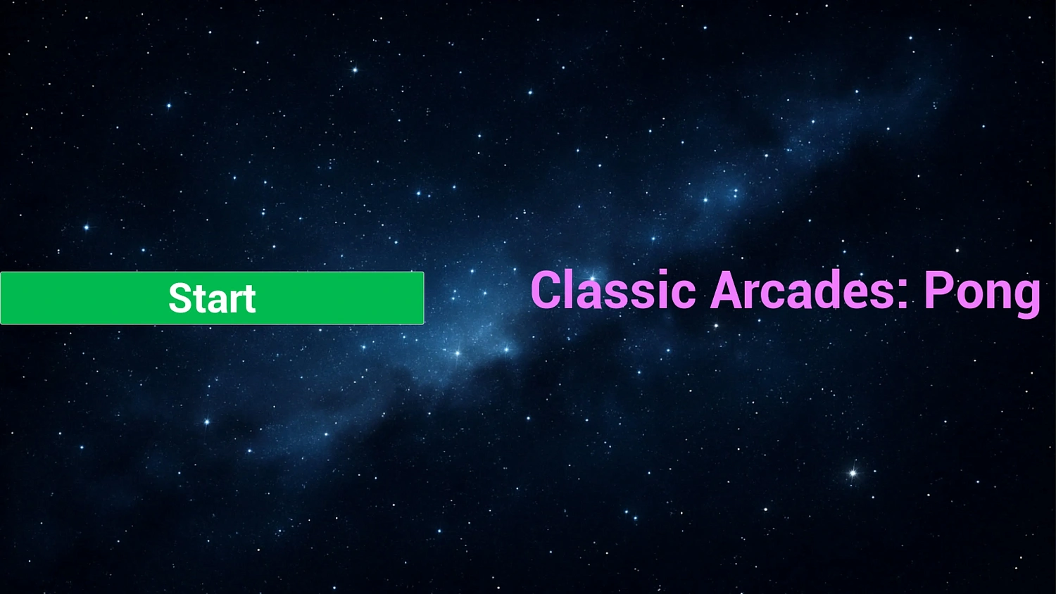 Classic Arcades: Pong