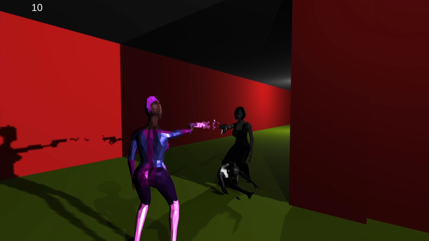 Lady in a Leotard With a Gun