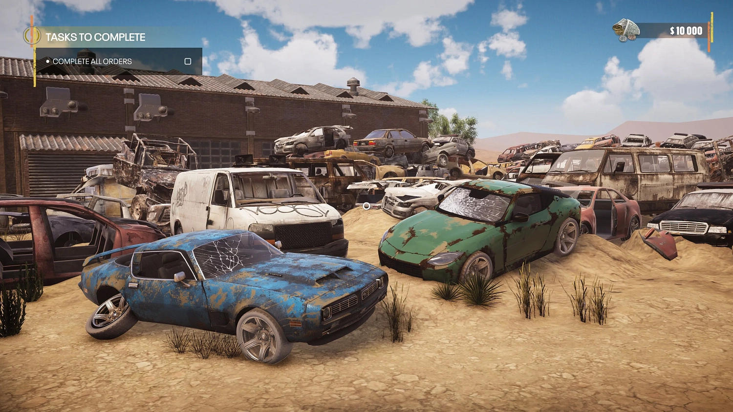 Junkyard Garage Simulator