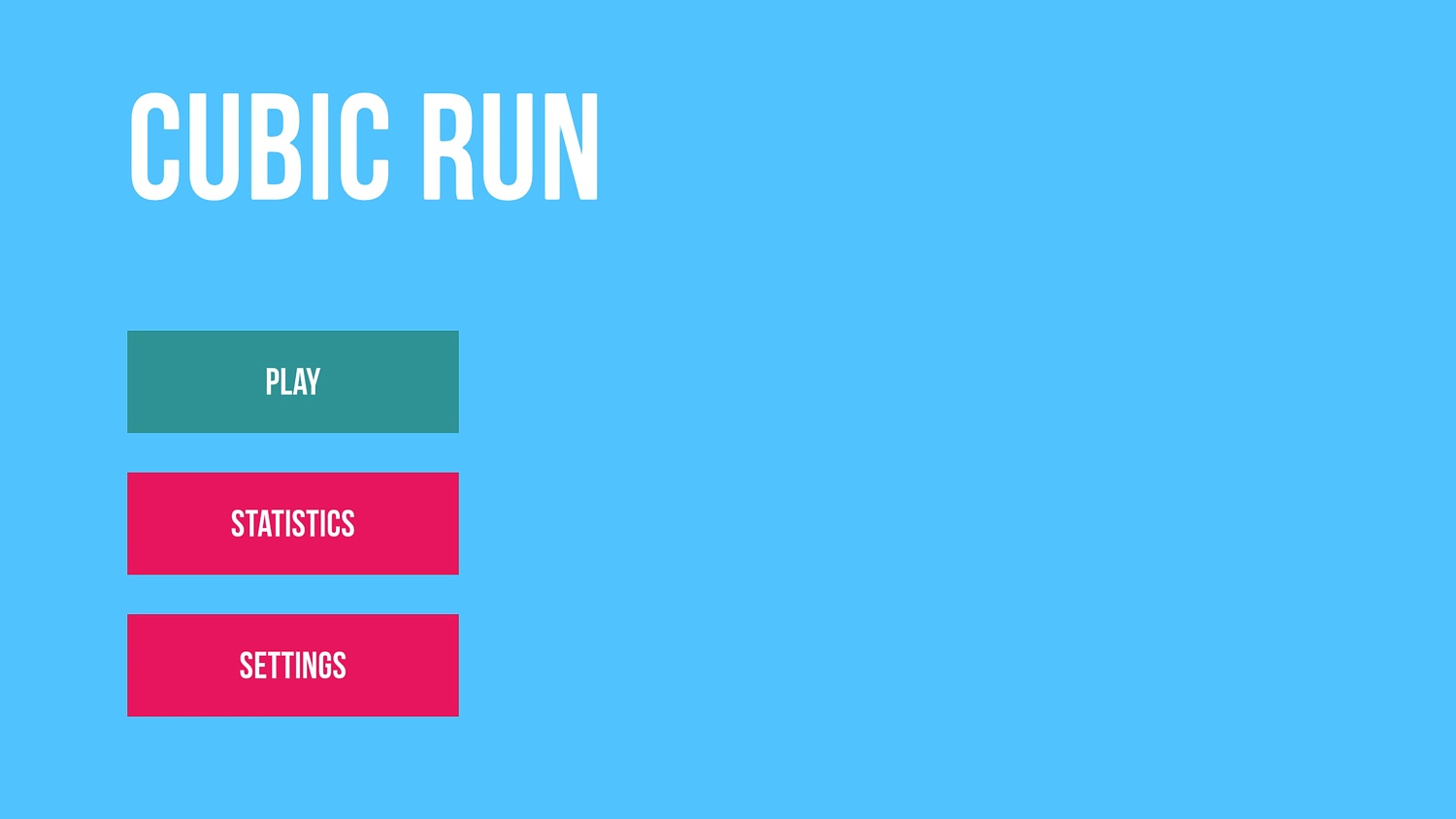 Cubic Run