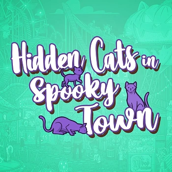 Hidden Cats in Spooky Town