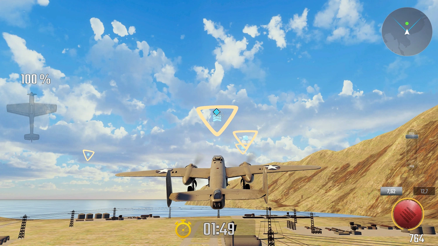 WWII AIRPLANE FIGHT - Battle War Squad
