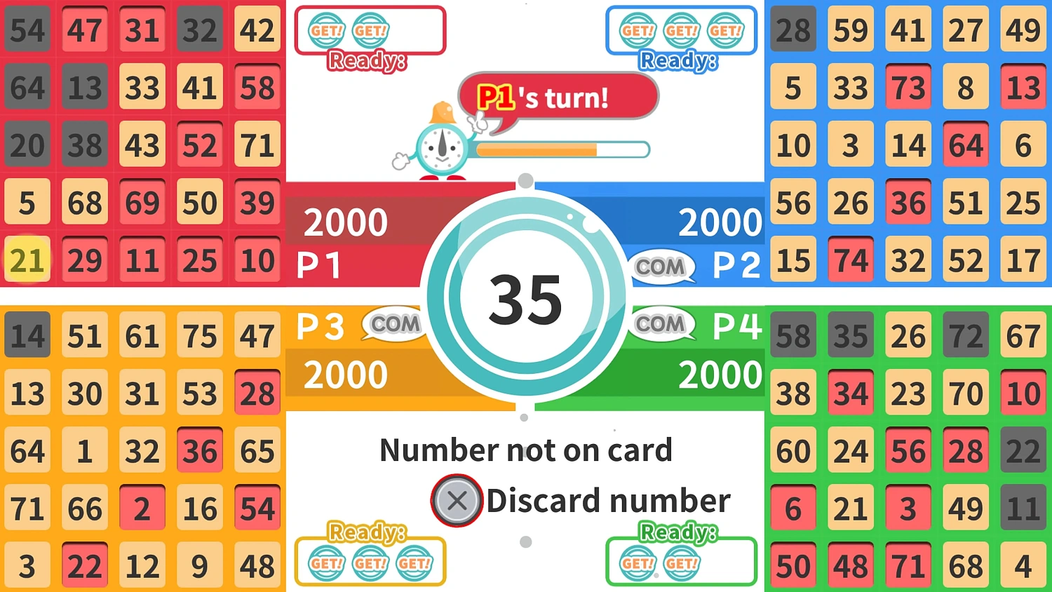 PARTY BINGO