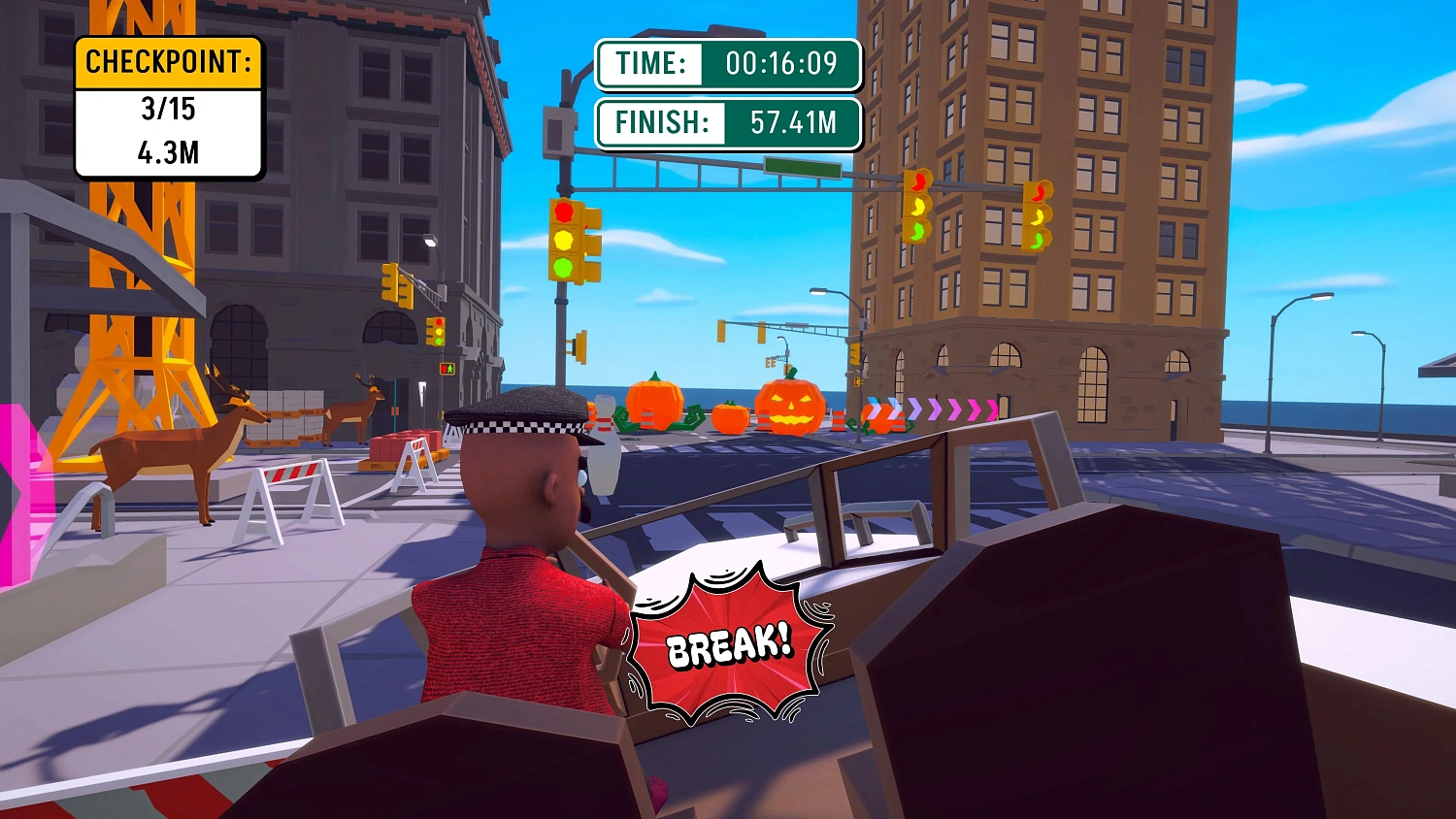 Back Driver Simulator