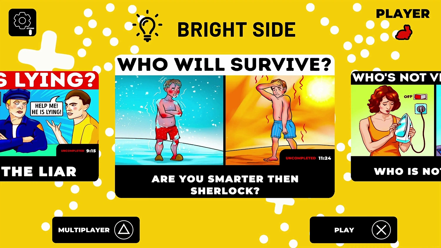 Bright Side: Riddles and Puzzles