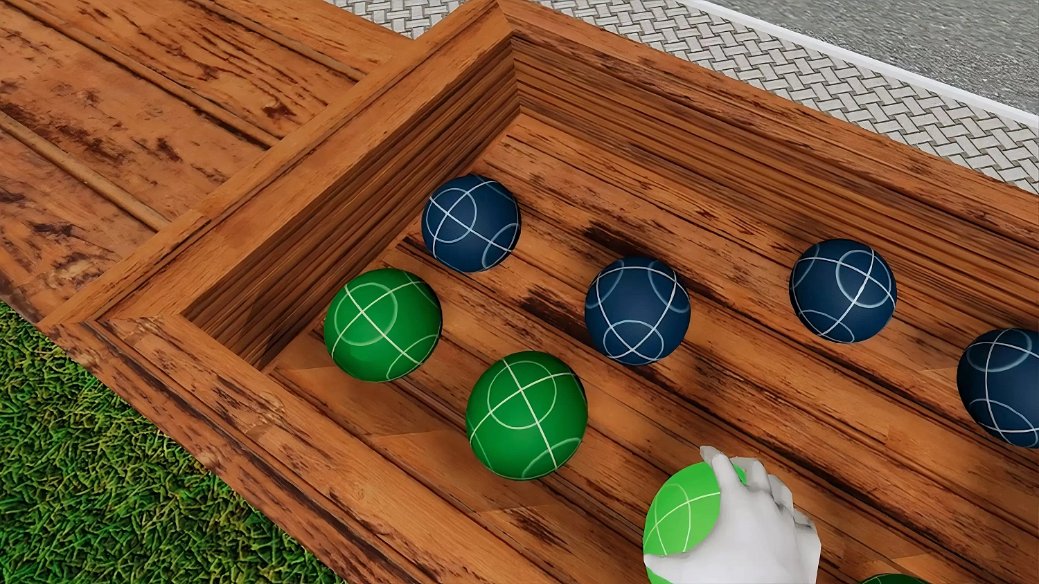 Bocce VR Simulator