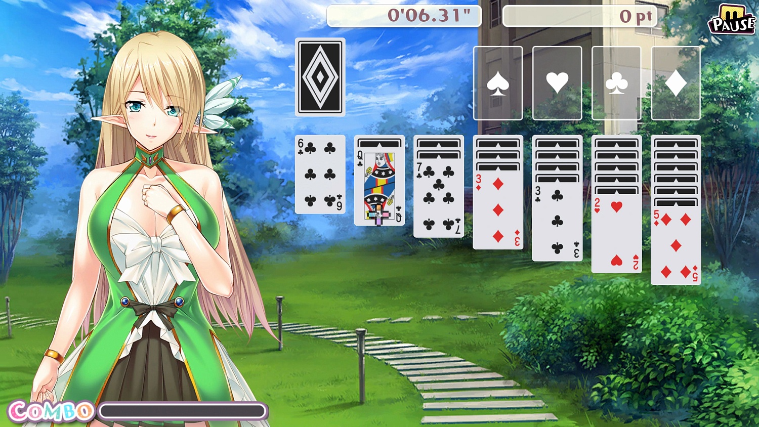 Pretty Girls Klondike Solitaire