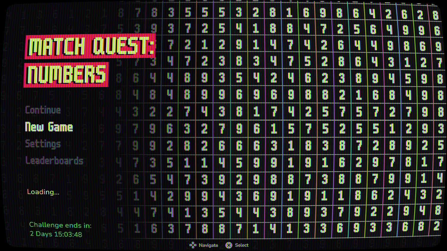 MATCH QUEST: Numbers