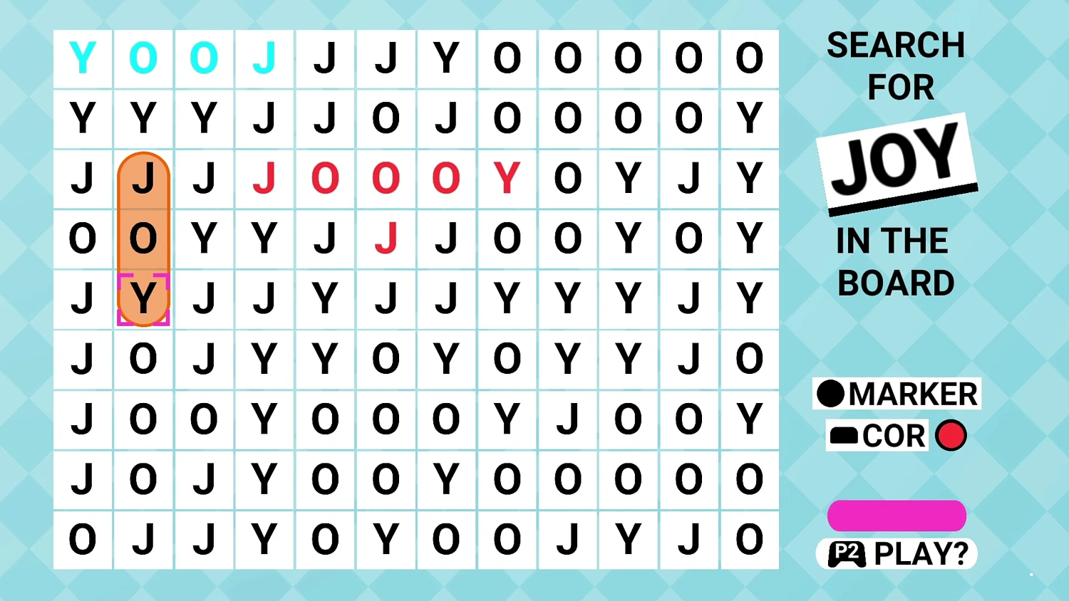 ONE WORD: WORD SEARCH