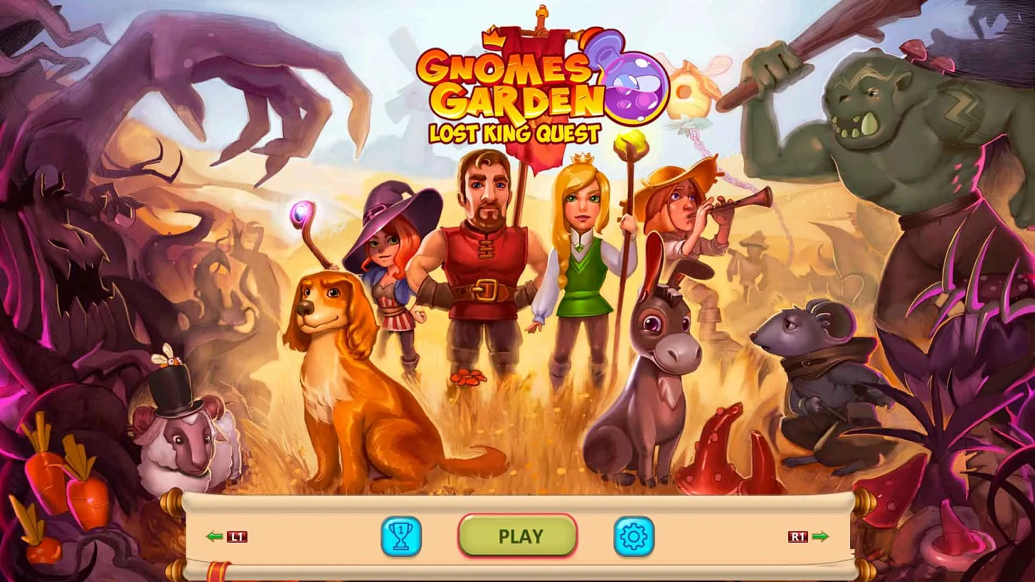 Gnomes Garden: The Lost King