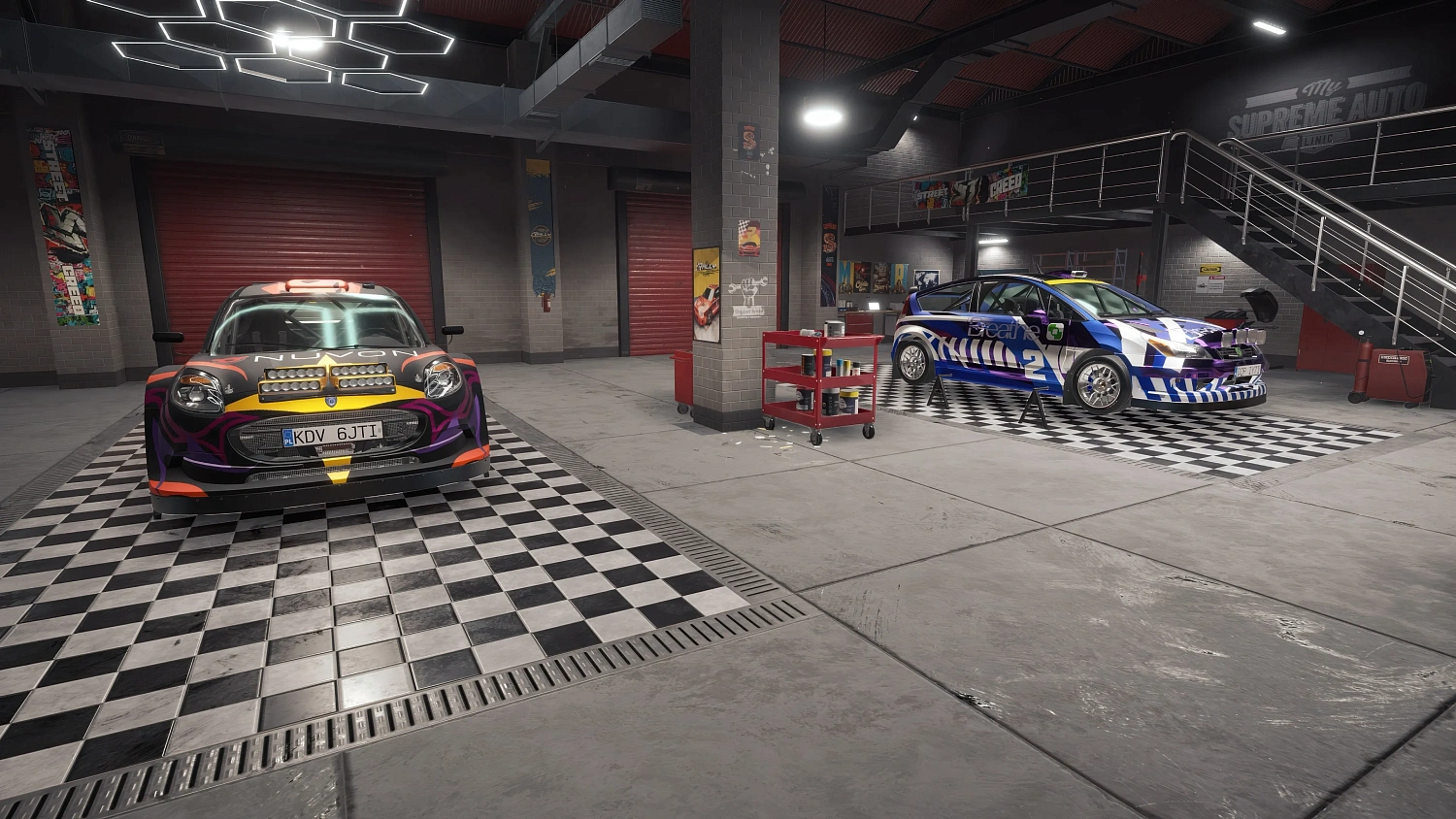 Rally Car Mechanic Simulator