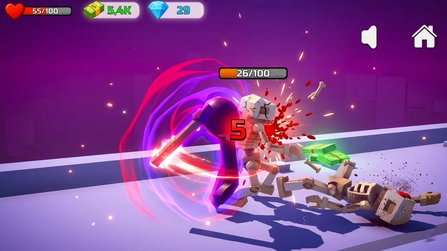 Stickman Monster Battle 3D