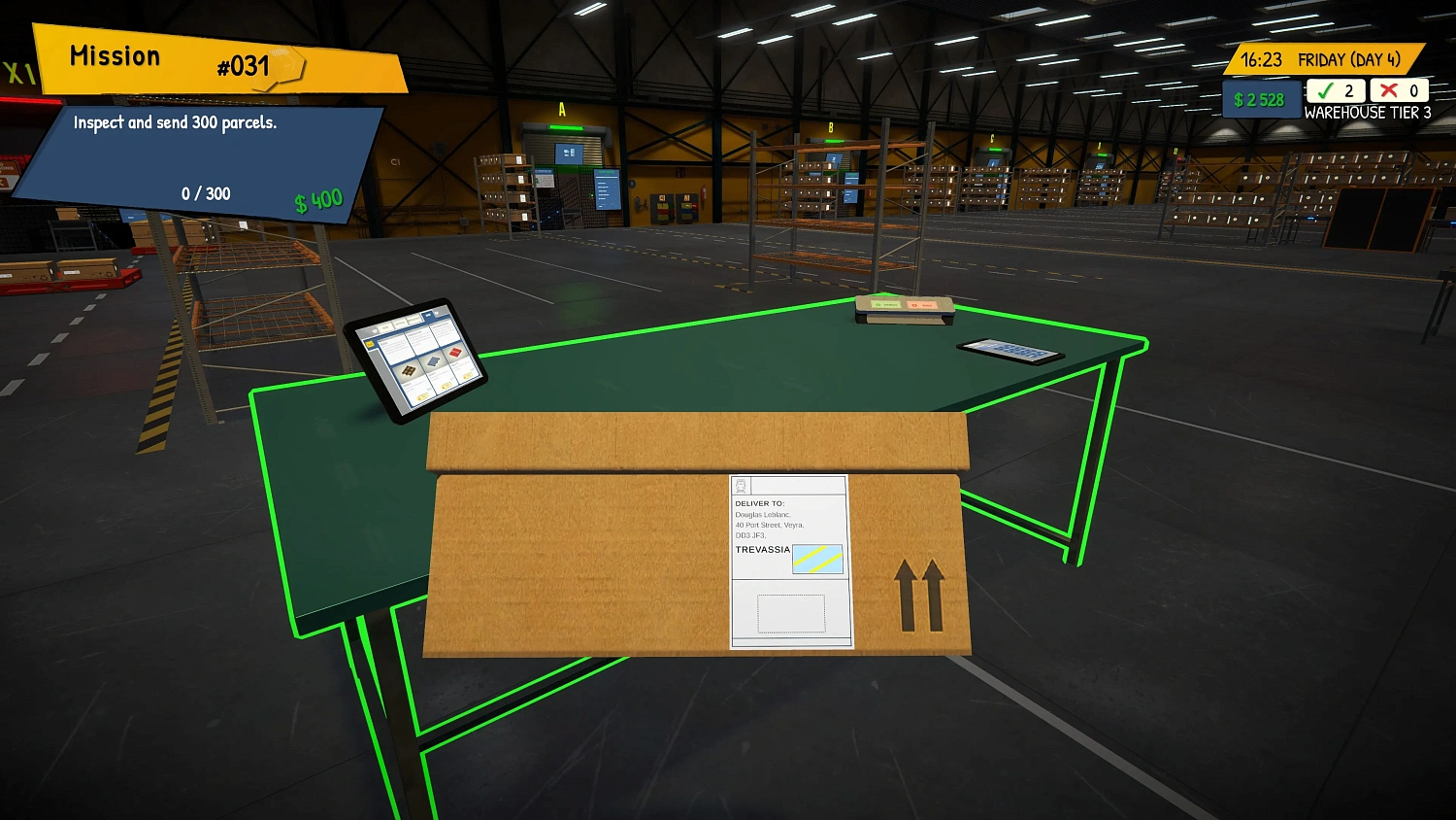 PARCEL INSPECTION SIMULATOR