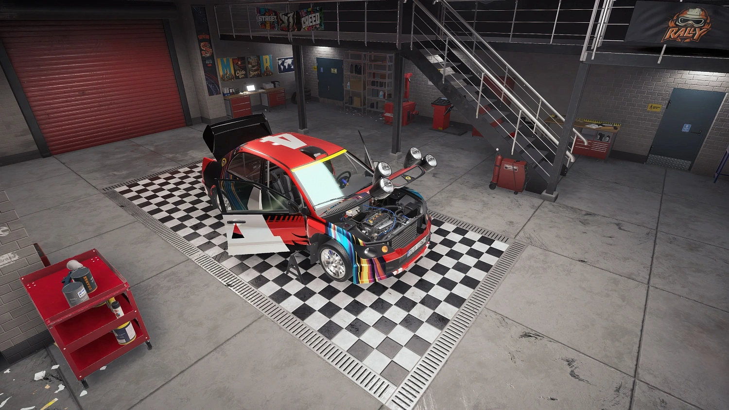 Rally Car Mechanic Simulator