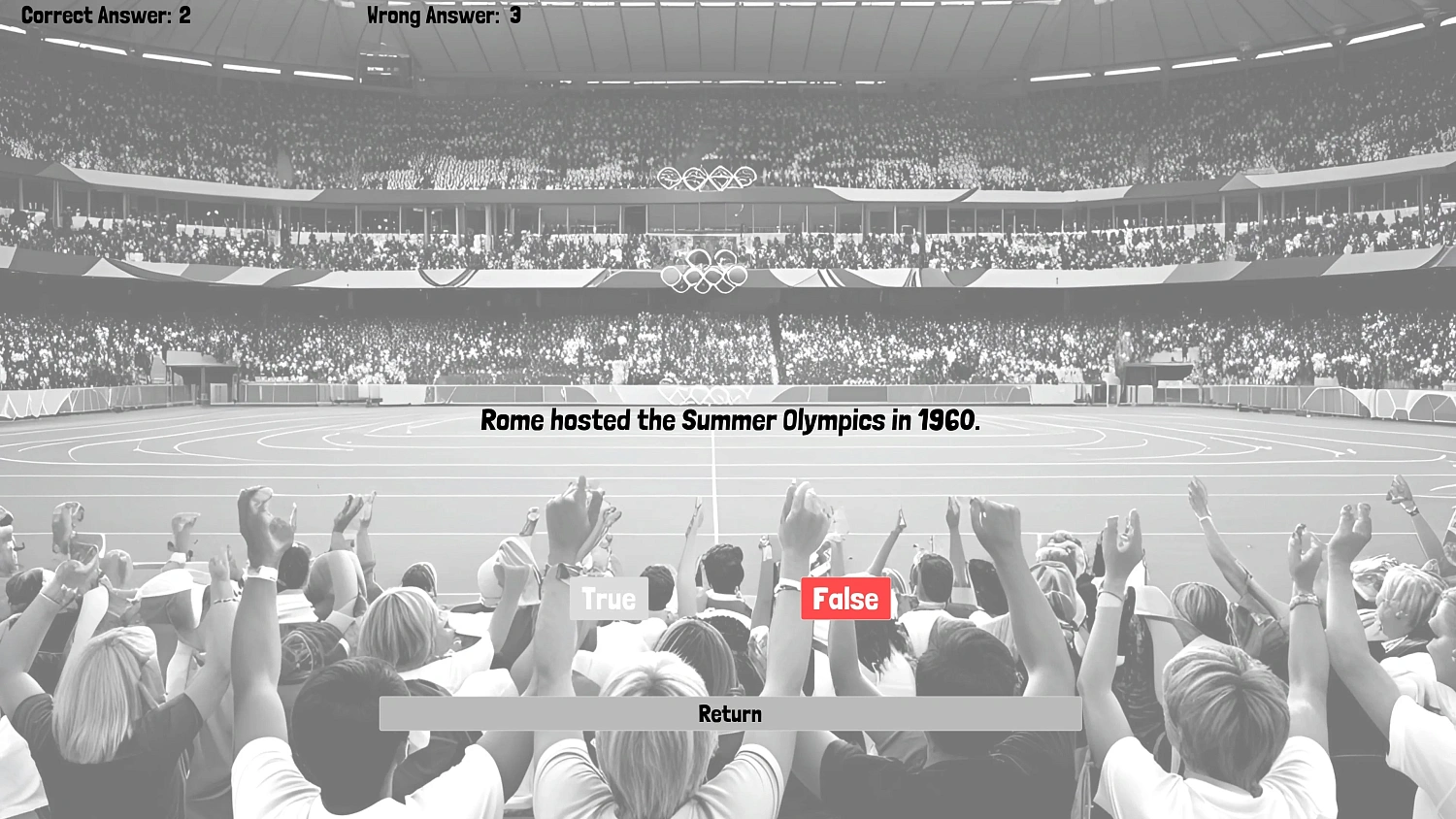 Olympic Games Quiz