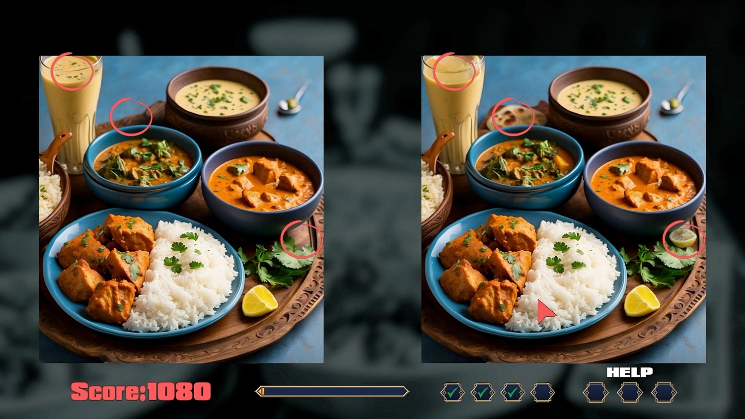 Spot The Difference Food & Drink