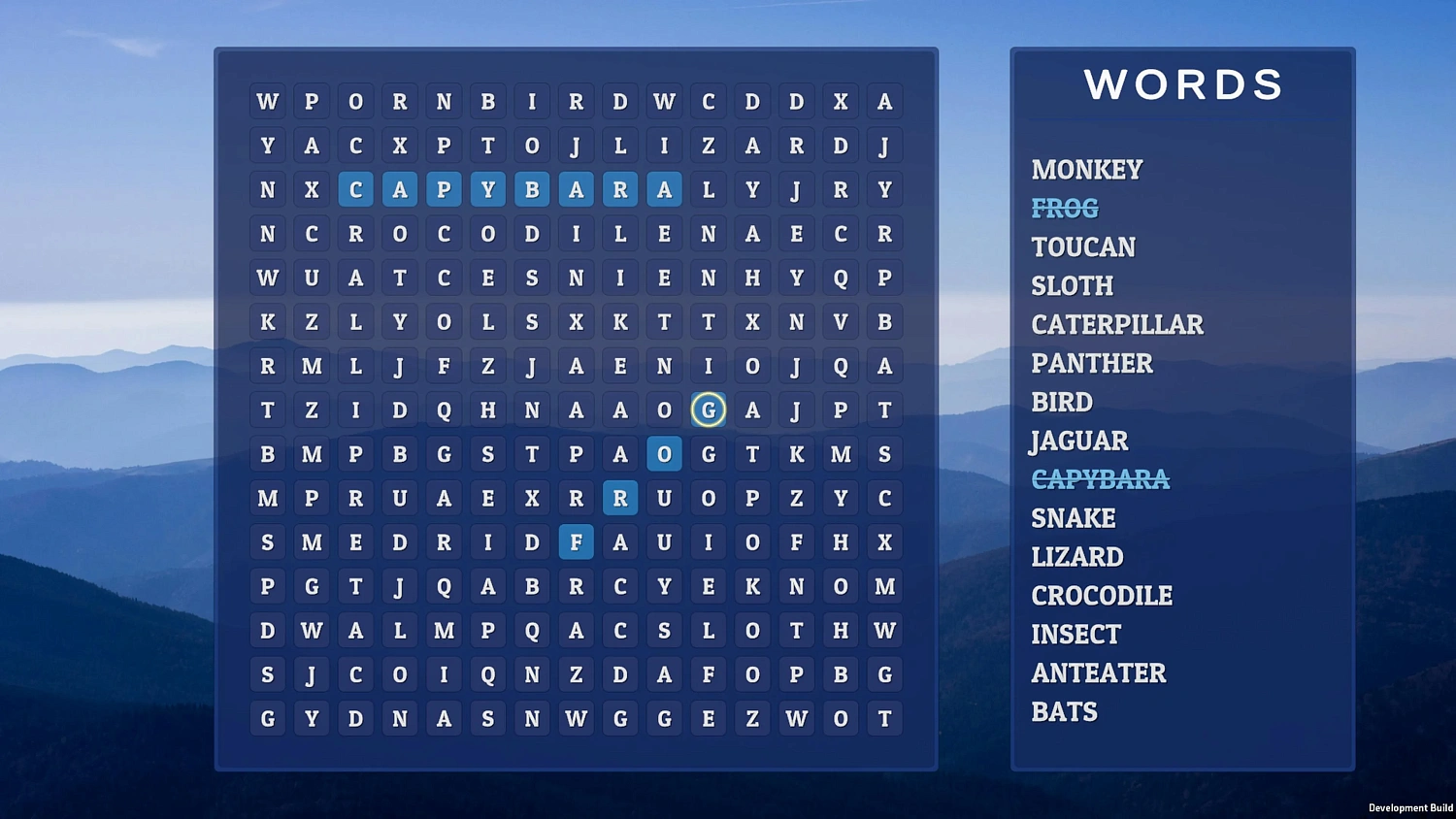 Word Sweep