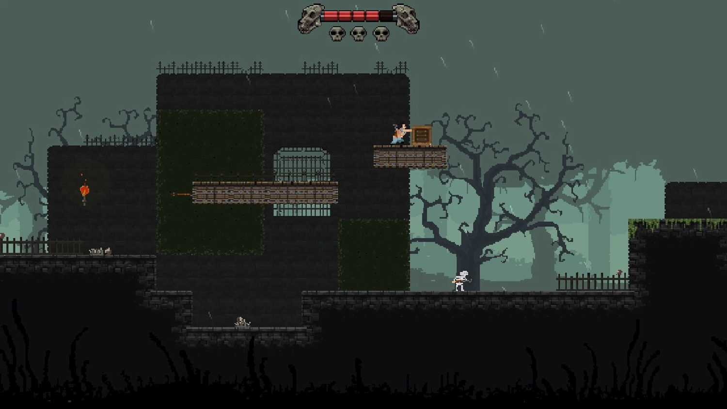 Dark burial