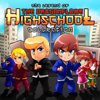 The Legend of the Dragonflame Highschool Collection